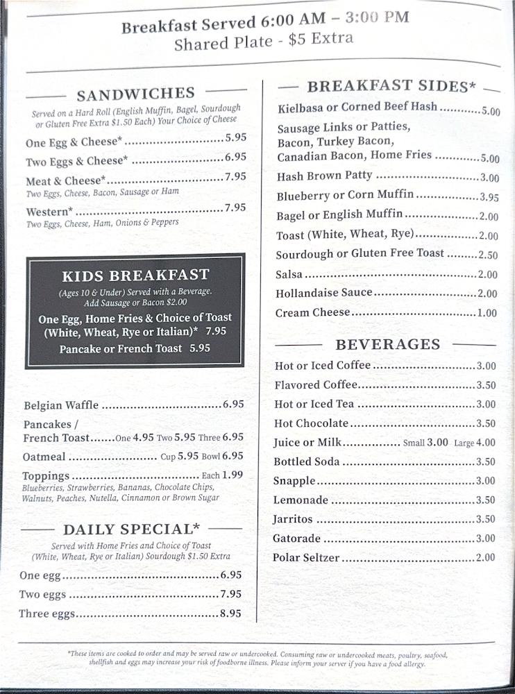 Good Friends Restaurant Menu image 1
