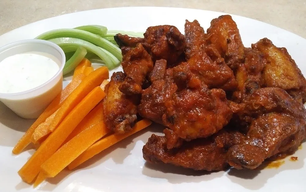 Mild Buffalo Wings with Blue Cheese